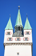 Image showing Tower in Straubing, Bavaria