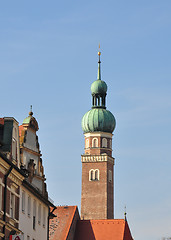 Image showing Church Sankt Veit in Straubing, Bavaria