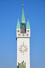 Image showing Tower in Straubing, Bavaria