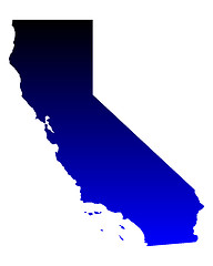 Image showing Map of California