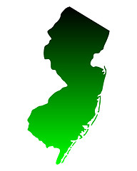 Image showing Map of New Jersey