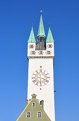 Image showing Tower in Straubing, Bavaria