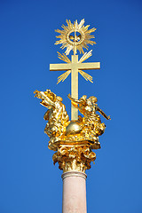 Image showing Trinity Column in Straubing, Bavaria