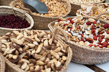 Image showing Nuts on market