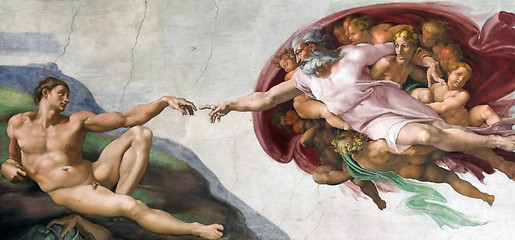 Image showing Adam creation