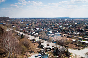 Image showing old part of tobolsk town, Russia