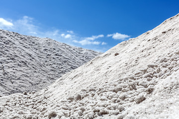 Image showing Salt pile