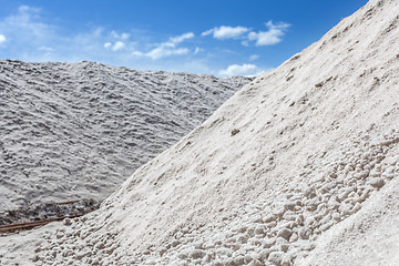 Image showing Salt pile