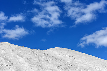 Image showing Salt pile