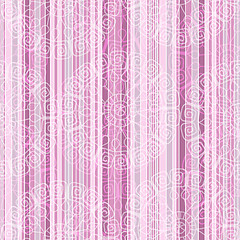 Image showing Vintage pink striped seamless pattern