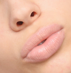 Image showing woman lips