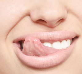 Image showing tongue 