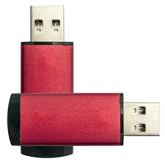 Image showing USB Flash Drive isolated on white