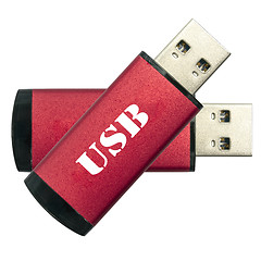 Image showing USB Flash Drive isolated on white