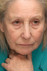 Image showing Old woman