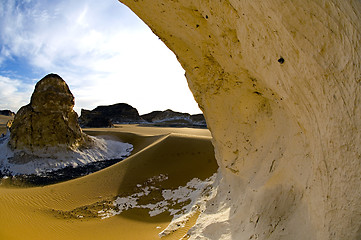 Image showing White Desert, Egypt