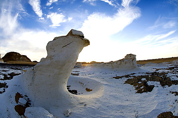 Image showing White Desert, Egypt