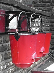 Image showing Fire Buckets