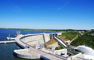 Image showing Barrage of Alqueva, Portugal