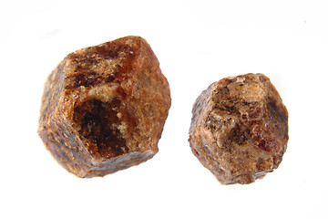 Image showing natural pyrope garnet minerals (gems)