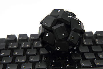 Image showing keyboard sphere as new input device for your computer