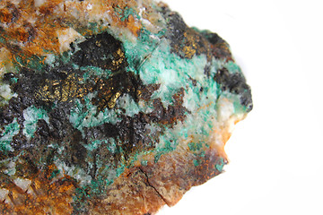 Image showing golden mineral background