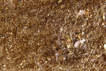 Image showing golden mineral background