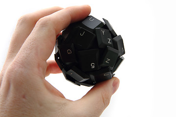 Image showing keyboard sphere as new input device for your computer