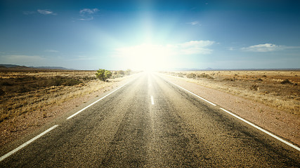 Image showing road to the sun