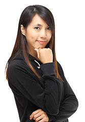 Image showing young asian woman 