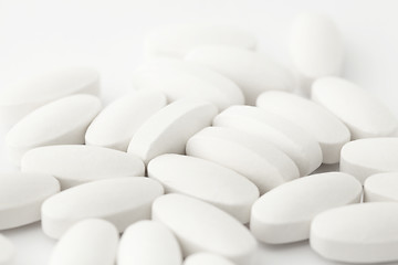 Image showing white tablets