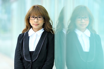 Image showing asian business woman