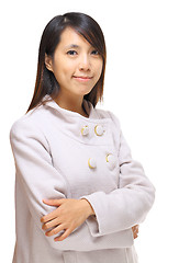 Image showing young asian woman