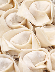 Image showing Raw dumplings