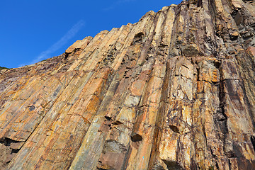 Image showing Hong Kong Geographical Park , hexagonal column