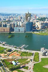 Image showing City skyline of Macau