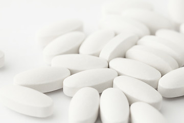 Image showing white tablets