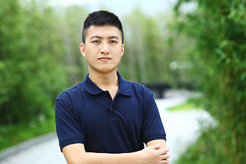 Image showing young asian man