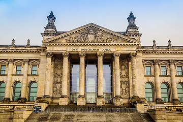 Image showing Reichstag building in Berlin