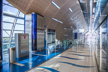 Image showing Dubai Metro Terminal in Dubai, United Arab Emirates.