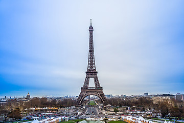 Image showing Eiffel Tower in Paris France