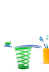 Image showing Toothbrushes