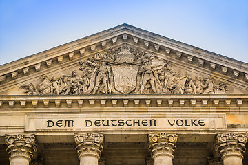 Image showing Reichstag building in Berlin