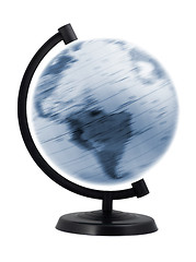 Image showing Terrestrial globe
