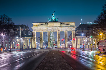 Image showing Brandenburg Gate in Berlin - Germany