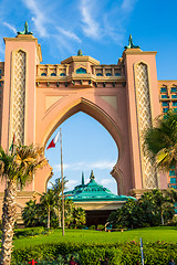 Image showing Atlantis, The Palm Hotel in Dubai, United Arab Emirates