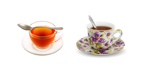 Image showing A cup of tea