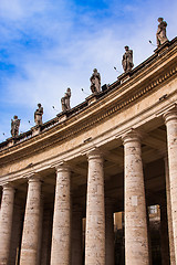 Image showing St. Peter's Basilica in Vatican City in Rome, Italy.