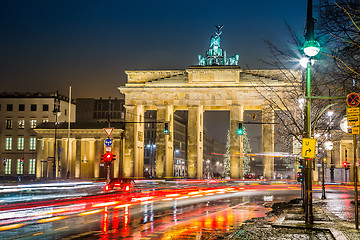 Image showing BRANDENBURG GATE, Berlin, Germany.