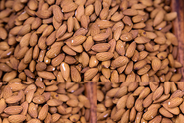 Image showing Almond  in the street shop in Dubai